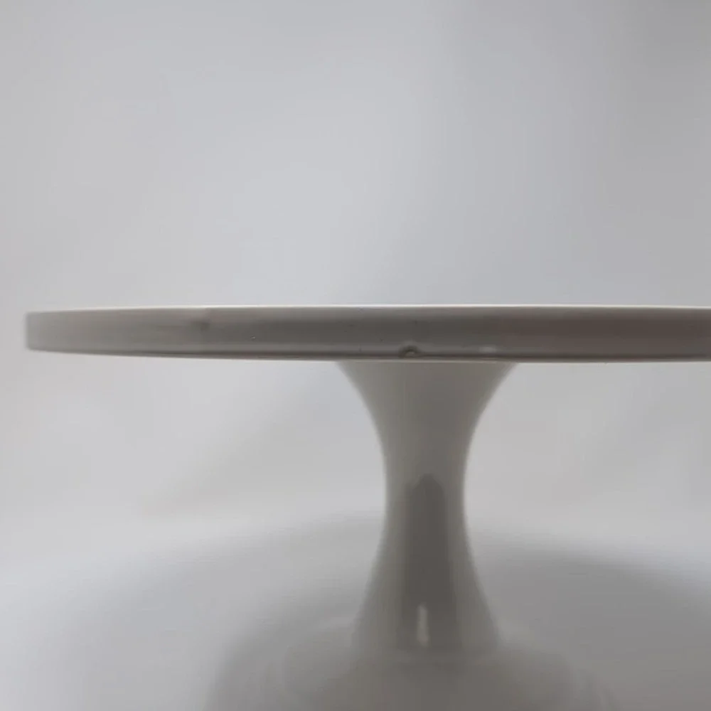 Temp-tations Woodland Ceramic Pedestal Cake Stand with Dome Glass Lid White‎